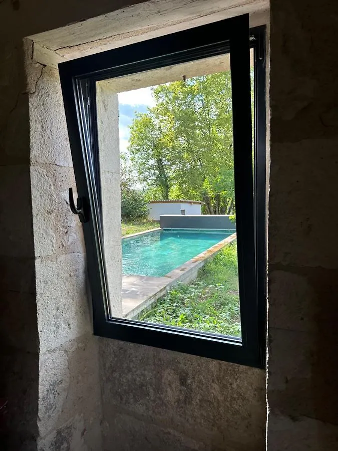 Nyaraló Maison Charmante Nature Piscine Chauffee Montlauzun Franciaország