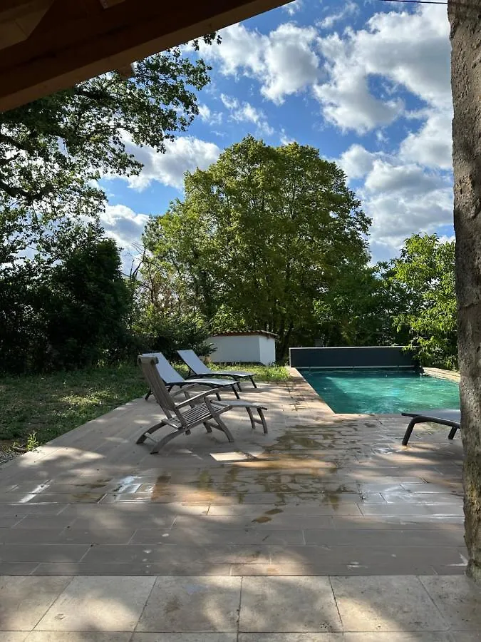 Maison Charmante Nature Piscine Chauffee Montlauzun Nyaraló